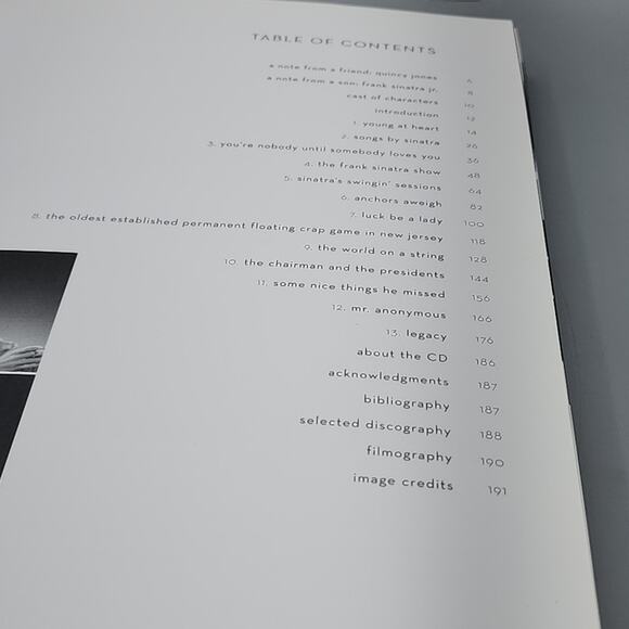 Frank Sinatra The Treasures Hardcover 2004 Filled with Ephemera No CD - Picture 4 of 14